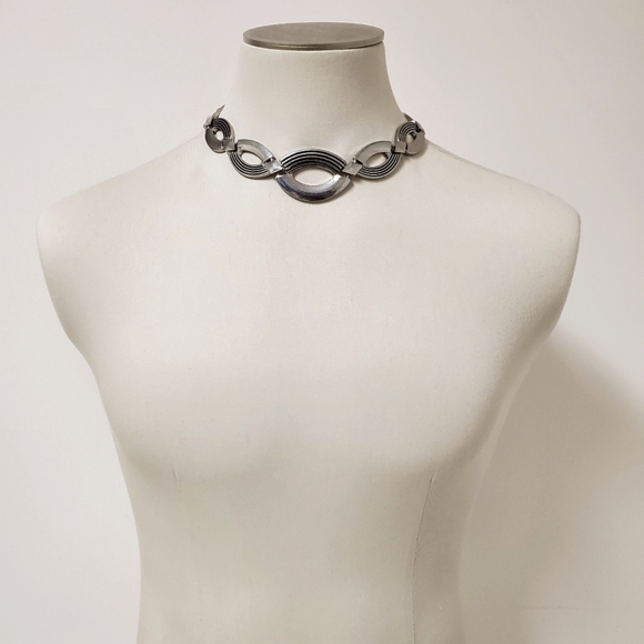 Unisex Large Silver Chain Necklace - Picture 2 of 6